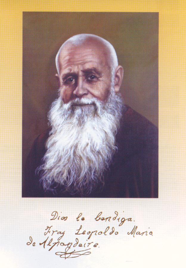 El P. Alfonso Payán, jesuita, y Fray Leopoldo  